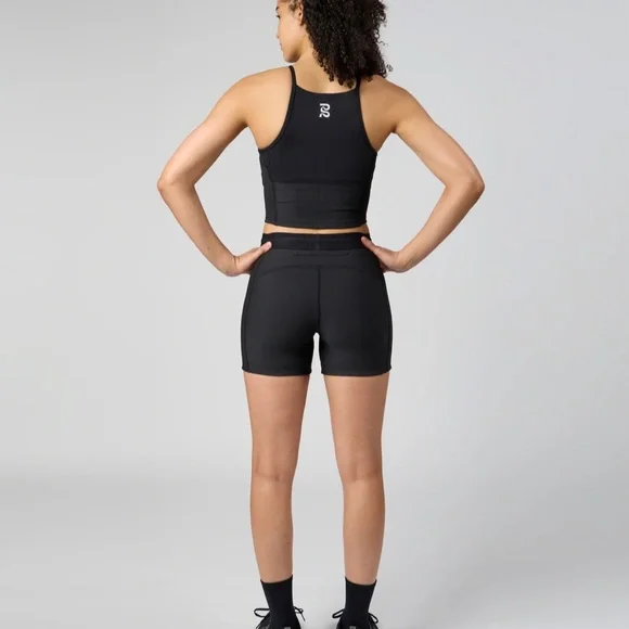 Bandit 5" cadence Women's black Compression running Shorts - Picture 6 of 10
